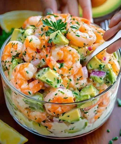 Shrimp Avocado Salad..