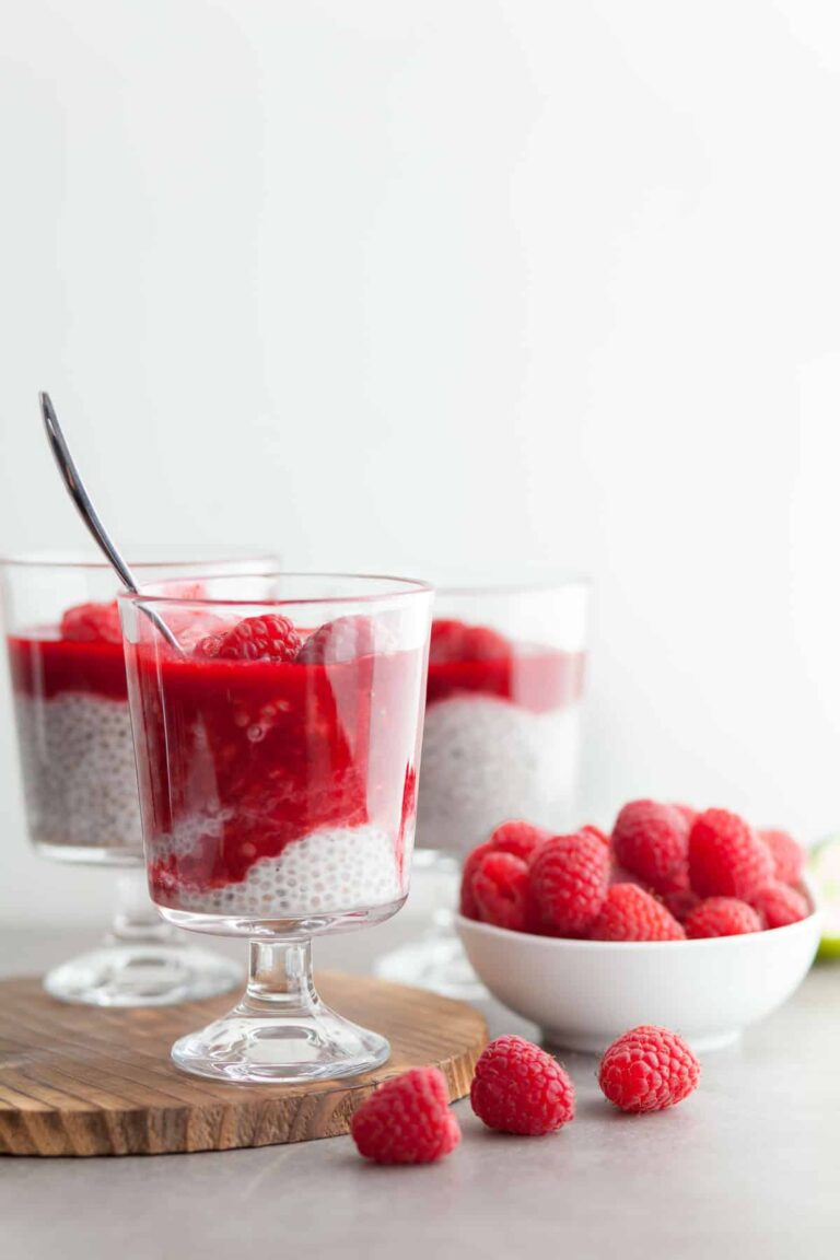 Raspberry-Chia-Seed-Pudding